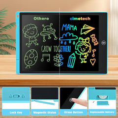 2 Count LCD Writing Tablet for Kids 12 Inch, Kids Learning Toys Drawing Pad for Boys Girls, Erasable Doodle Board for Toddlers Travel Essentials, Christmas Birthday Gift for Kids Writingtablet