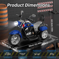 XJD Kids Ride Ons Toys, Kids Motorcycle, Powered Motorcycle, Headlight, Forward/Reverse Switch, 3 Wheels Toys for Boys Girls Gift Cars Kids