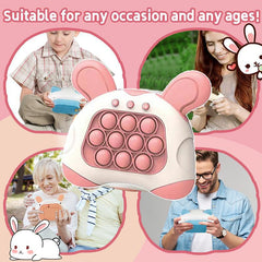 Fast Press Quick Push Game Toy for Kids 3Rd Generation Cute Animals Gift for Kids Pop Its Pop Tube